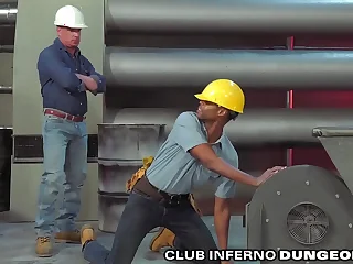 ClubInfernoDungeon - Black Construction Worker Pays His Dues